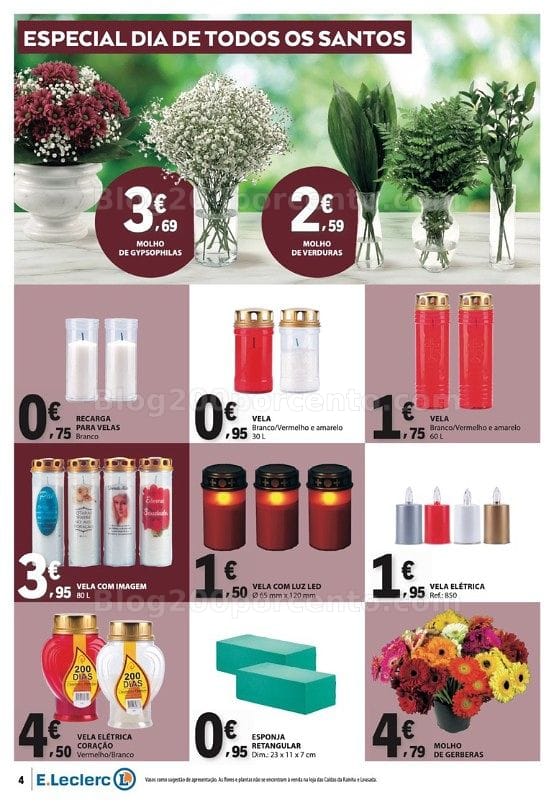 Antevisão Folheto E-LECLERC Bazar Promoções de 22 outubro a 4 novembro